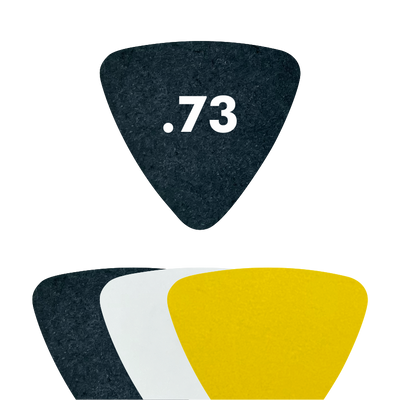 Delrin - Triangle Shape - .73mm - EGOpicks