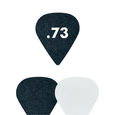 Delrin - Sharp Shape - .73mm - EGOpicks