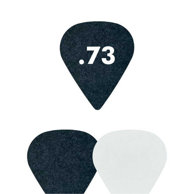 Delrin - Sharp Shape - .73mm - EGOpicks