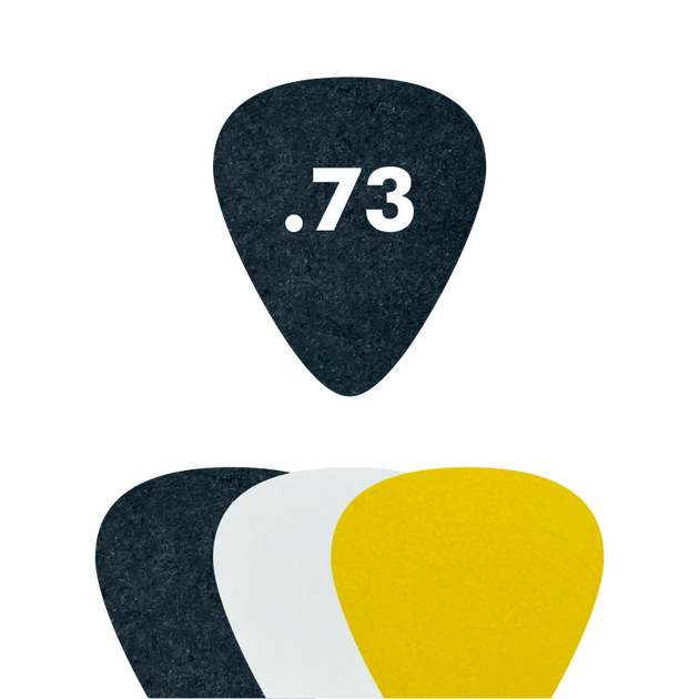 Delrin Standard Delrin - Standard Shape - .73mm– EGO Picks