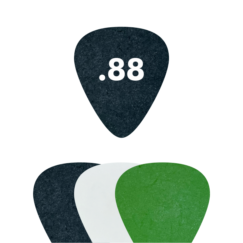 Delrin - Standard Shape - .88mm– EGO Picks