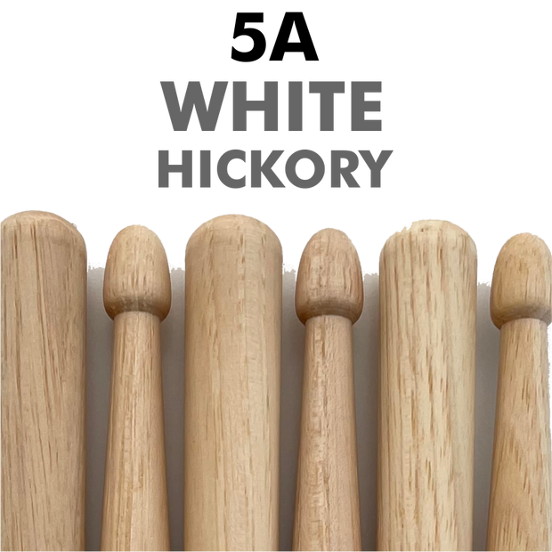 WHITE HICKORY - 5A - EGOpicks